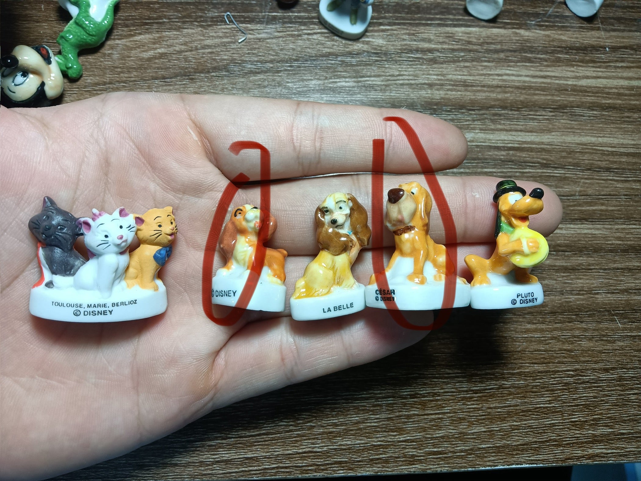 Custom Order for Carrie Ogles - Set of 15 Selected French Porcelain Fèves