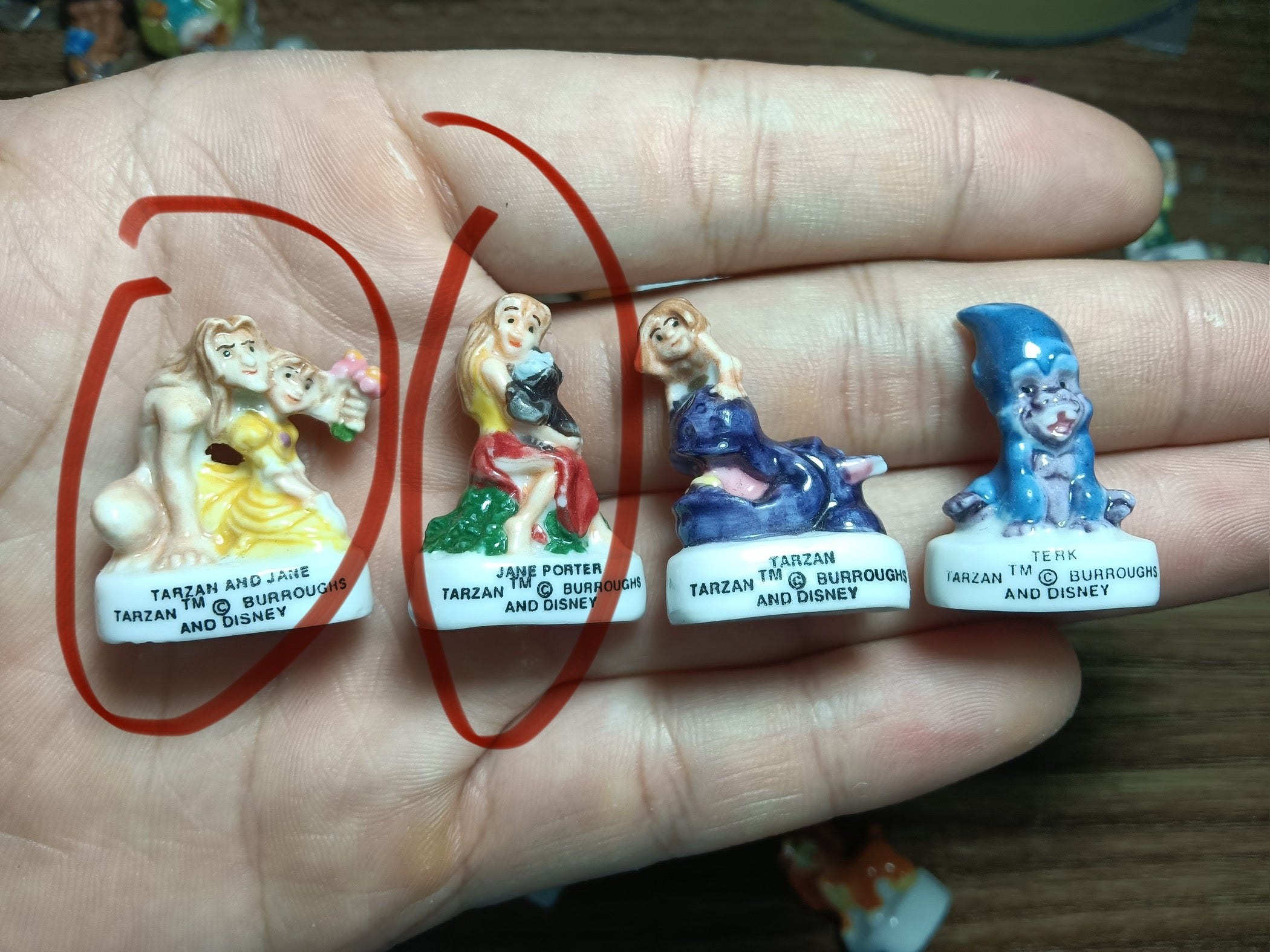 Custom Order for Carrie Ogles - Set of 15 Selected French Porcelain Fèves