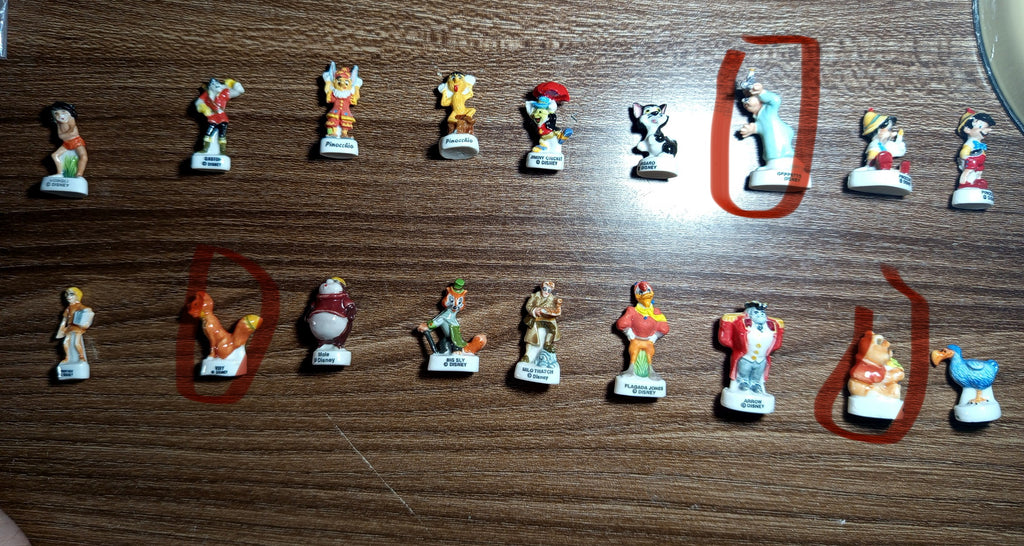 Custom Order for Carrie Ogles - Set of 15 Selected French Porcelain Fèves