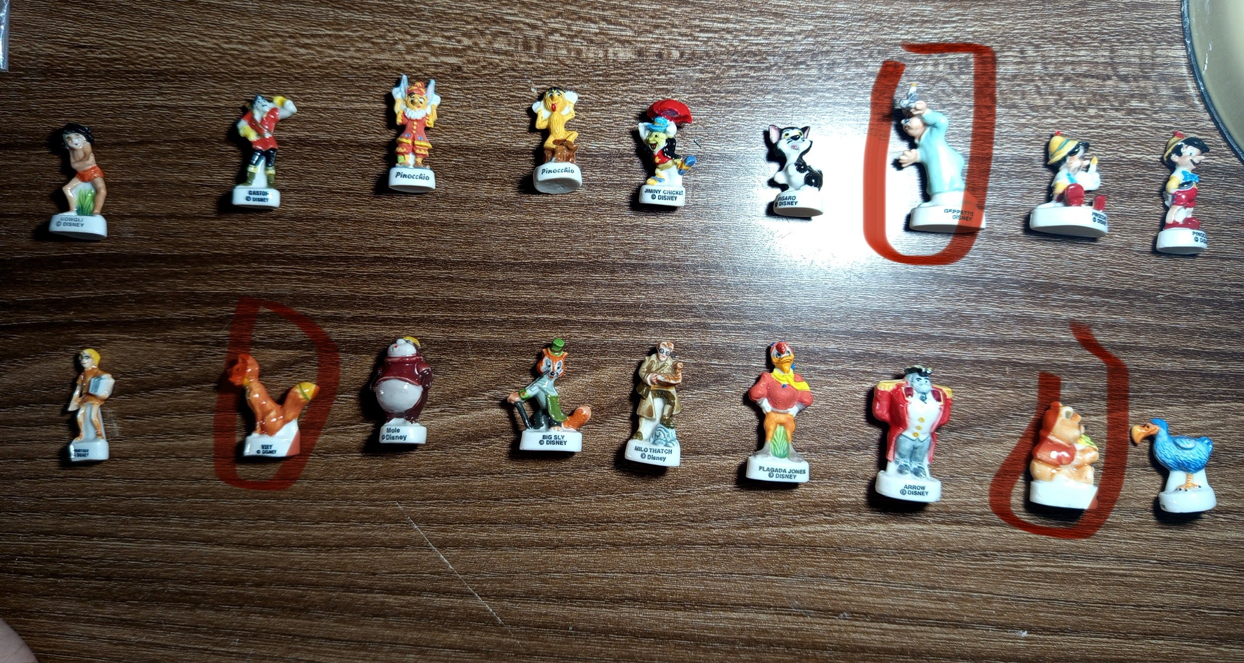 Custom Order for Carrie Ogles - Set of 15 Selected French Porcelain Fèves