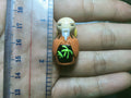 French Fève Miniature Porcelain Kokeshi Doll Figurine – Individual Collectible Oriental Lucky Charm King Cake Token