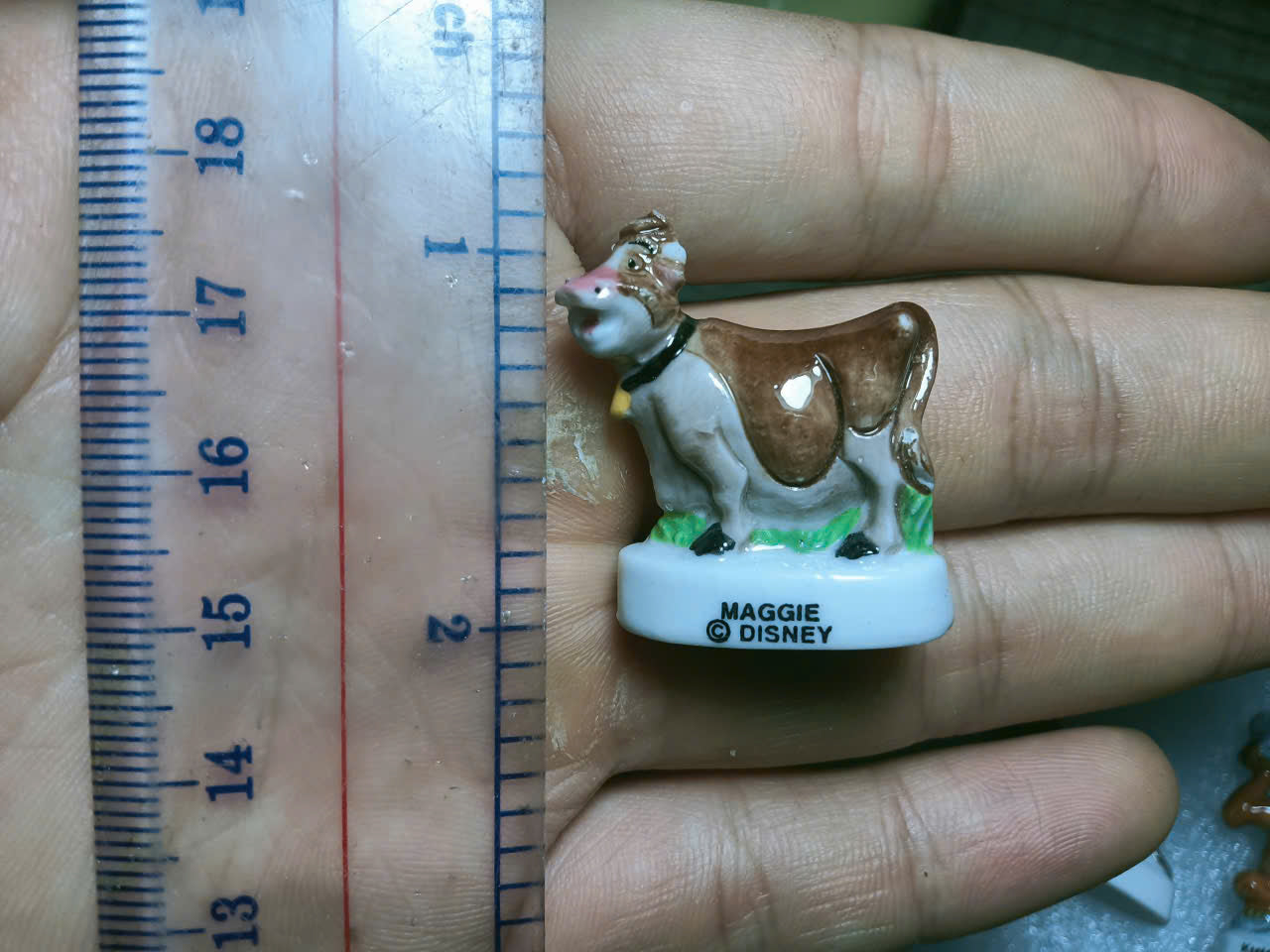 French Fève Miniature Porcelain Disney Character Figurine – Individual Collectible Toy Story & Jungle Book King Cake Charm
