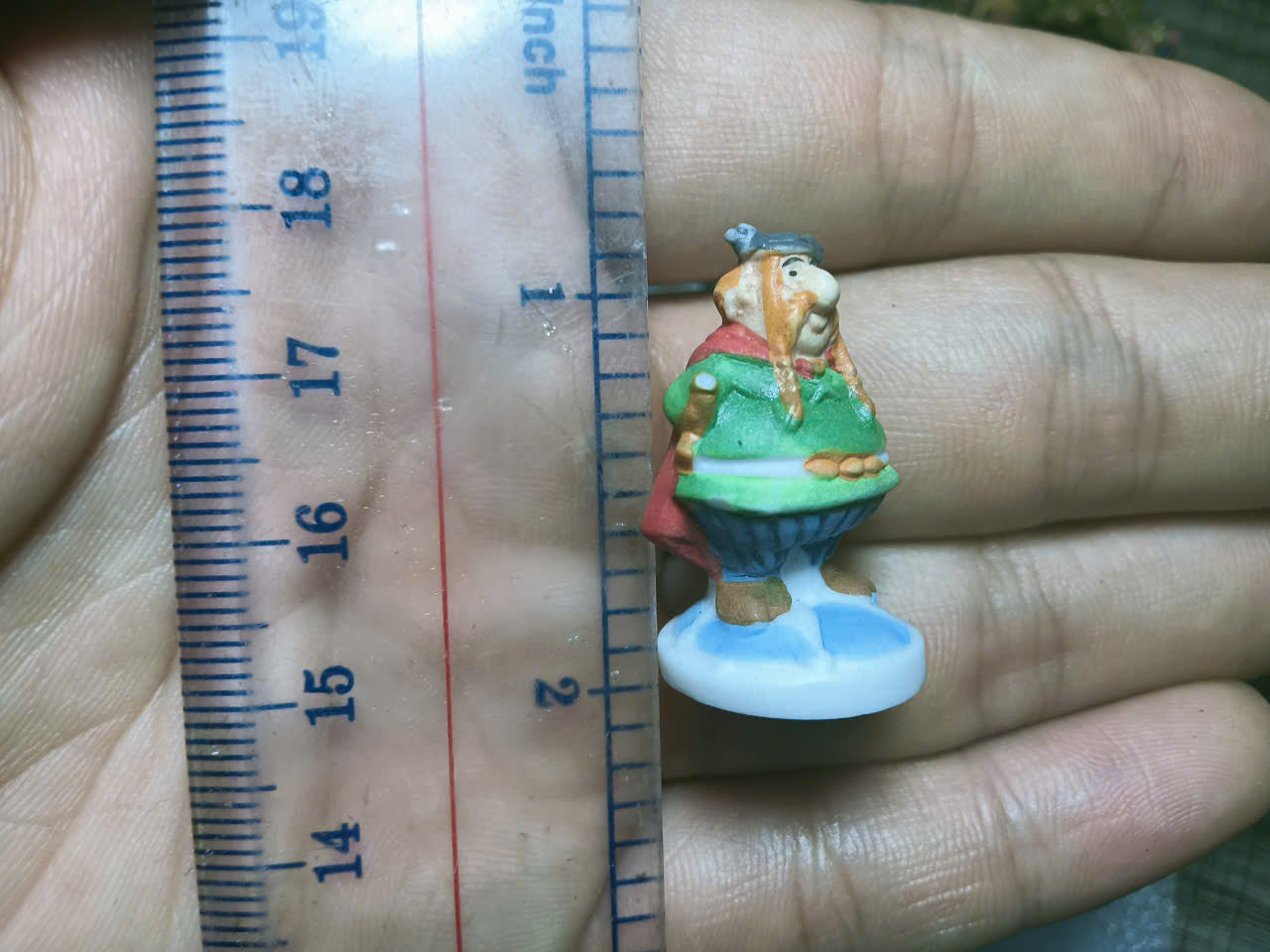 [Pick Your Own] Vintage French Fèves Porcelain Asterix & Obelix – Miniature Comic Book Characters