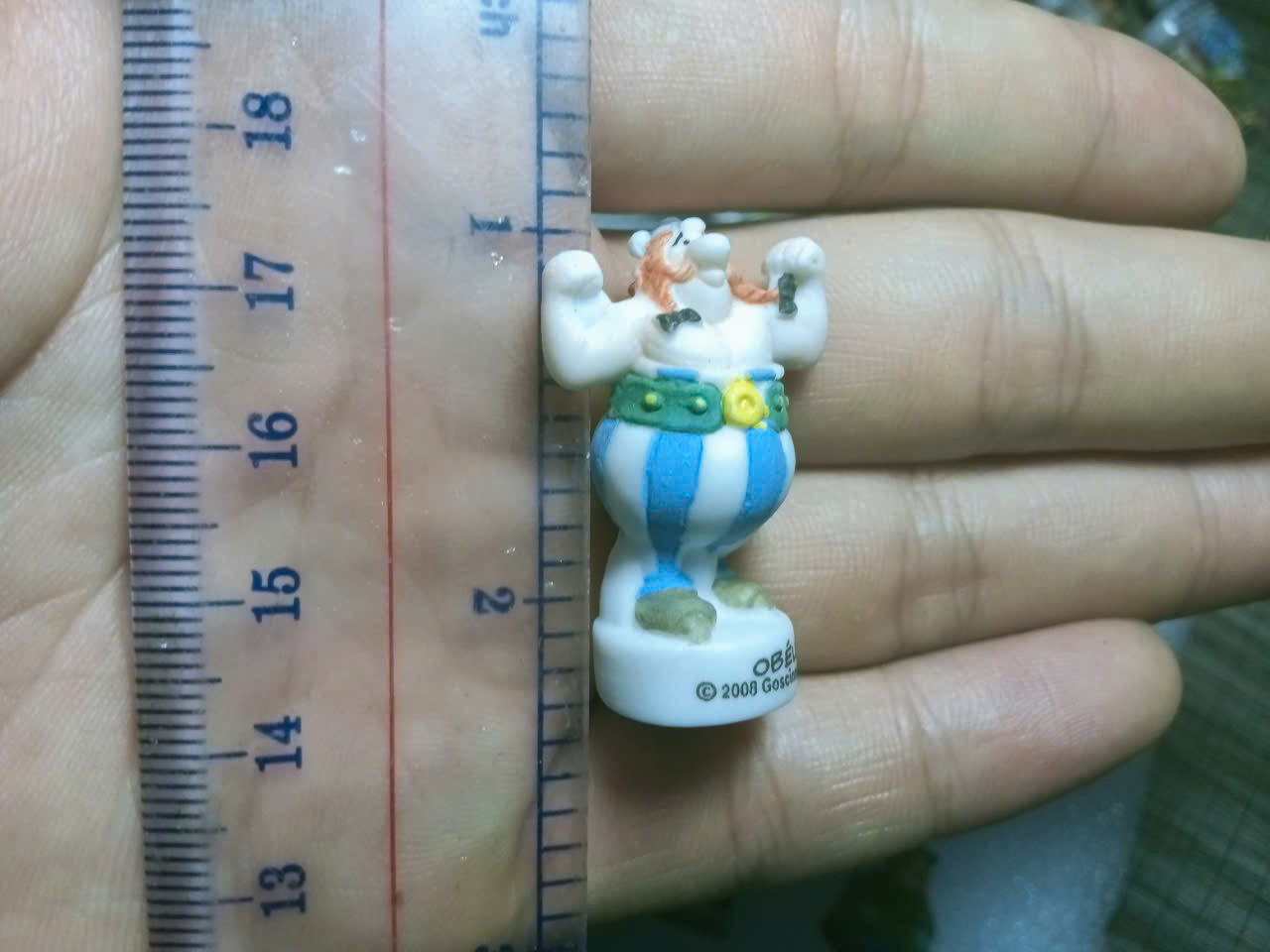 [Pick Your Own] Vintage French Fèves Porcelain Asterix & Obelix – Miniature Comic Book Characters