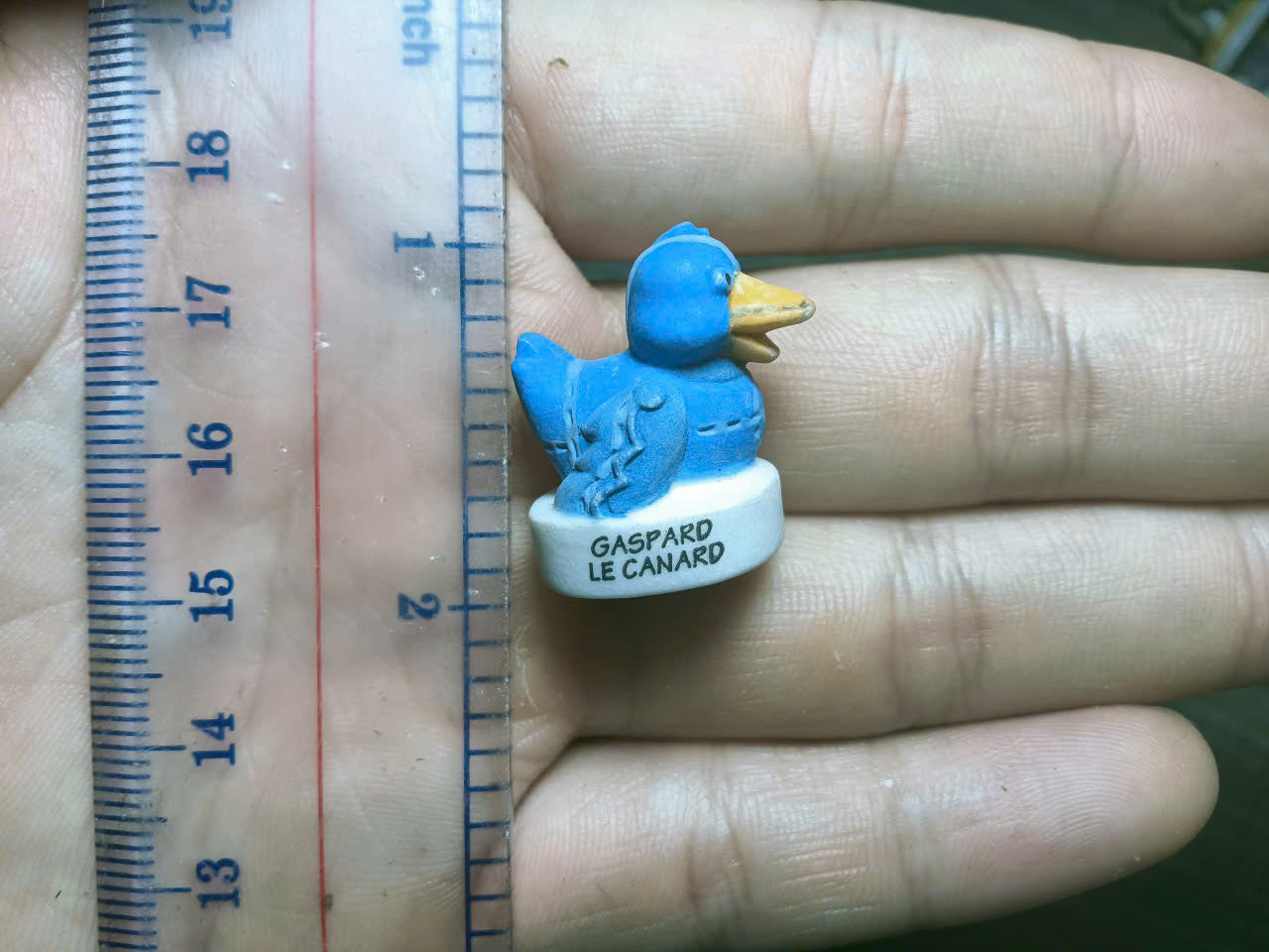 French Fève Miniature Porcelain Animal Figurine – Individual Collectible Elephant, Ocelot & Prehistoric King Cake Charm