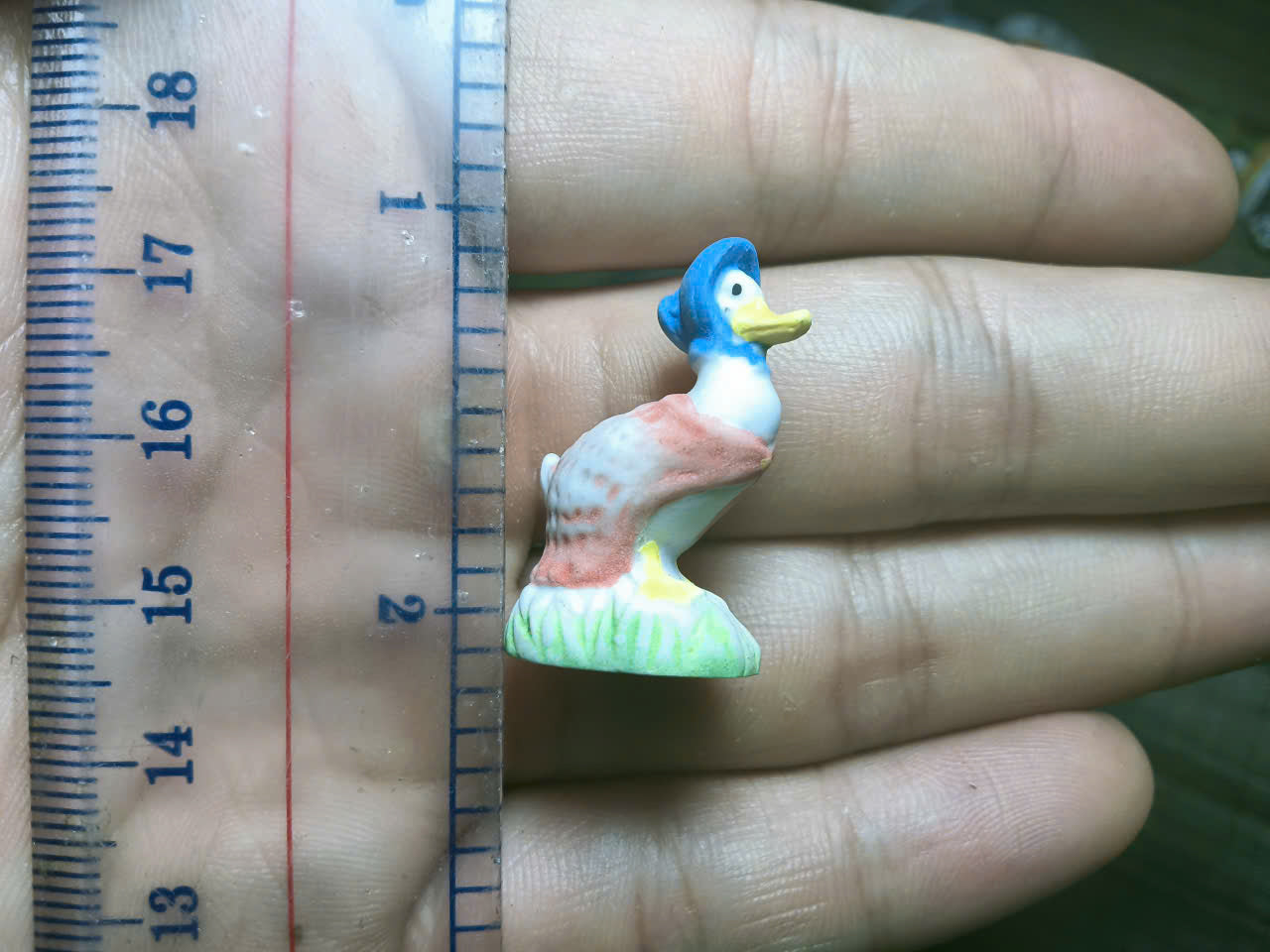 French Fève Miniature Porcelain Animal Figurine – Individual Collectible Badger, Crocodile & Prairie Dog King Cake Charm