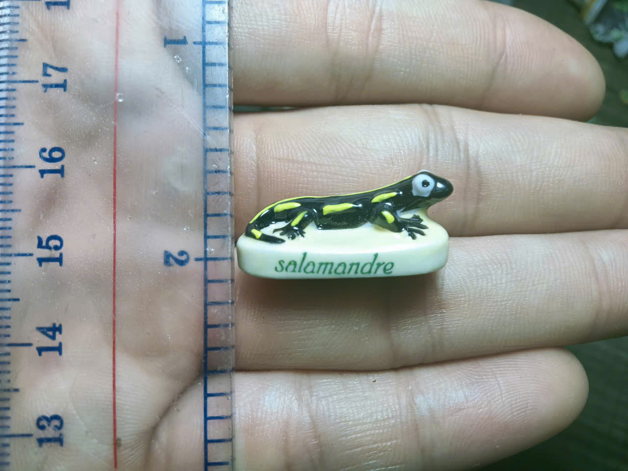 French Fève Miniature Porcelain Figurine – Individual Collectible Slow Loris, Muskox, Salamander & Honeybee King Cake Charm