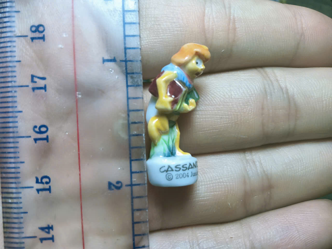 French Fève Miniature Porcelain Figurine – Individual Collectible Slow Loris, Muskox, Salamander & Honeybee King Cake Charm