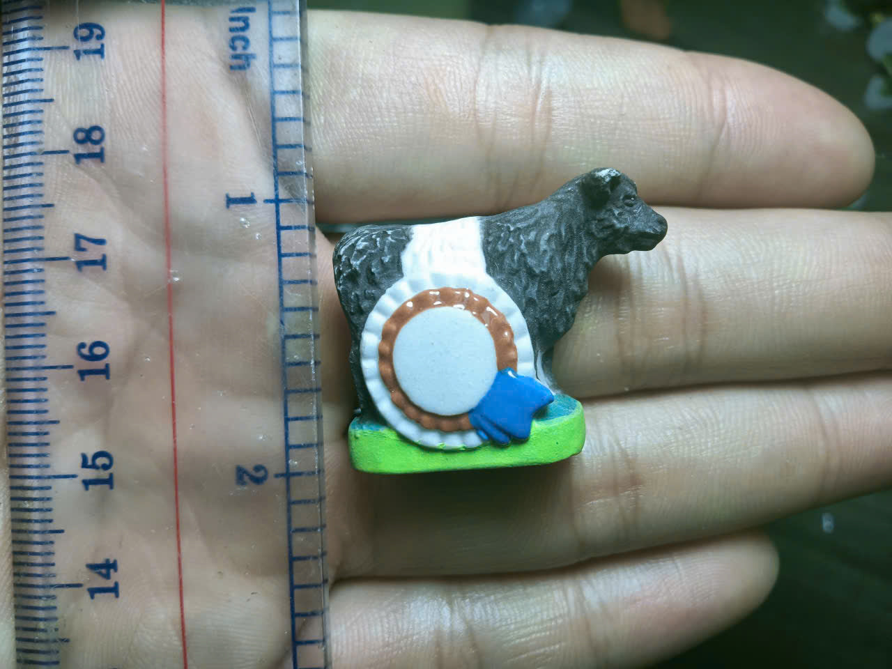 French Fève Miniature Porcelain Figurine – Individual Collectible Bugs Bunny, Domestic Goat, Grand Loris & Bigorneau Sea Snail King Cake Charm