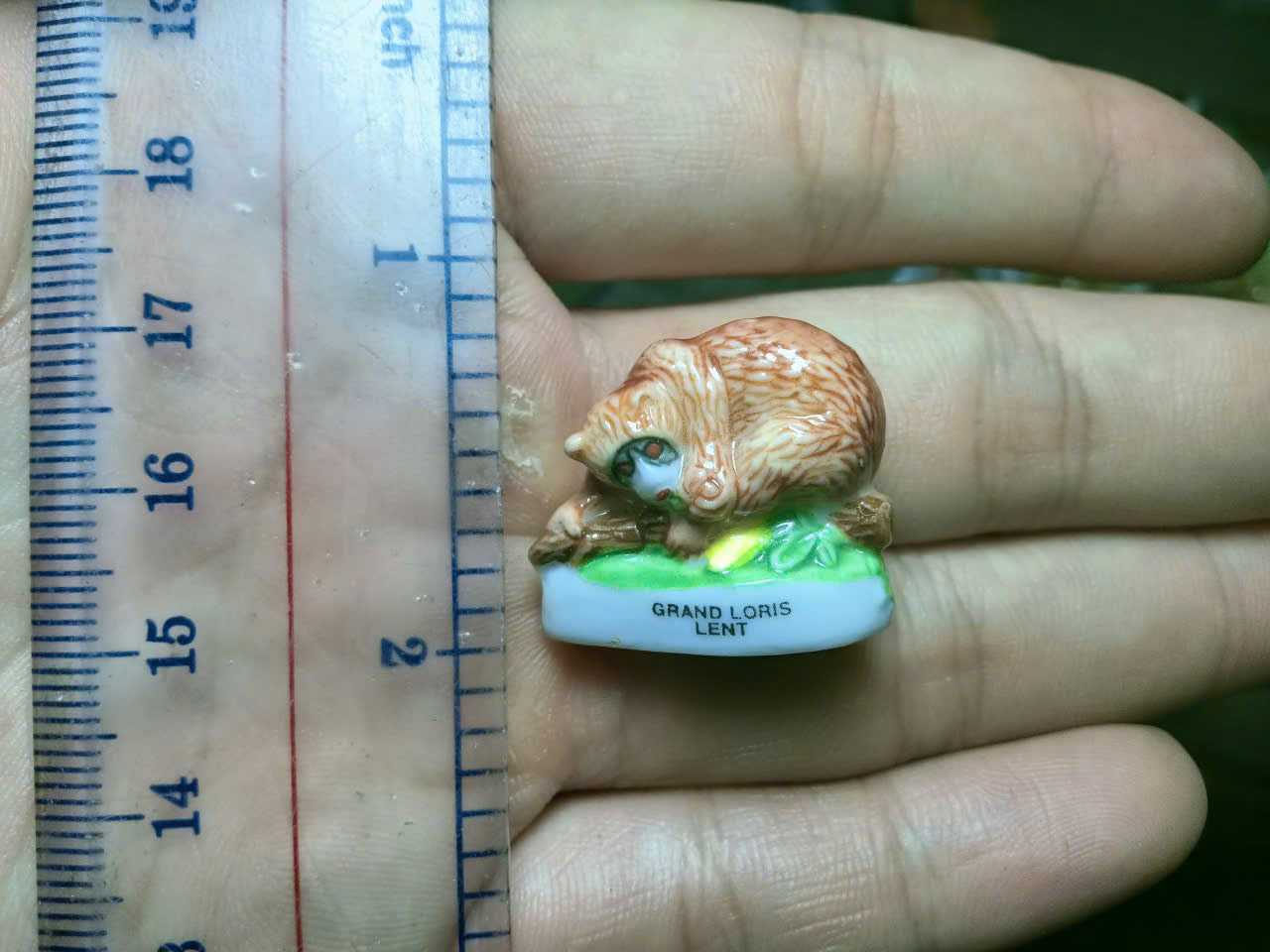 French Fève Miniature Porcelain Figurine – Individual Collectible Bugs Bunny, Domestic Goat, Grand Loris & Bigorneau Sea Snail King Cake Charm