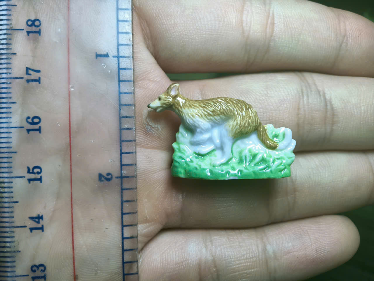 French Fève Miniature Porcelain Figurine – Individual Collectible Bugs Bunny, Domestic Goat, Grand Loris & Bigorneau Sea Snail King Cake Charm