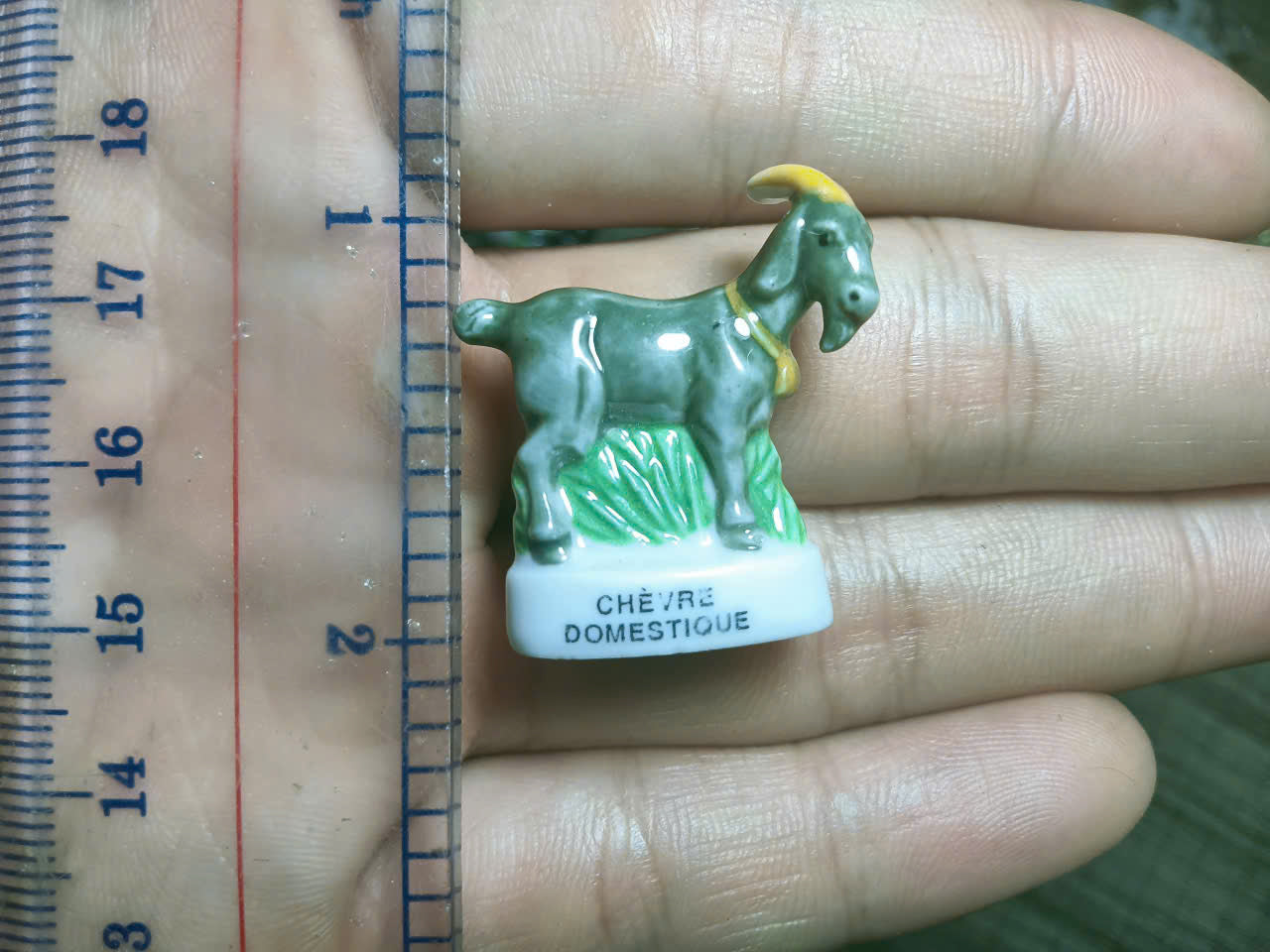 French Fève Miniature Porcelain Figurine – Individual Collectible Jungle Book Kaa, Marmotte, Le Train en Folie & La Brune Suisse Cow King Cake Charm