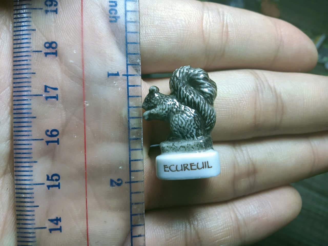 French Fève Miniature Porcelain Figurine – Individual Collectible Jungle Book Kaa, Marmotte, Le Train en Folie & La Brune Suisse Cow King Cake Charm