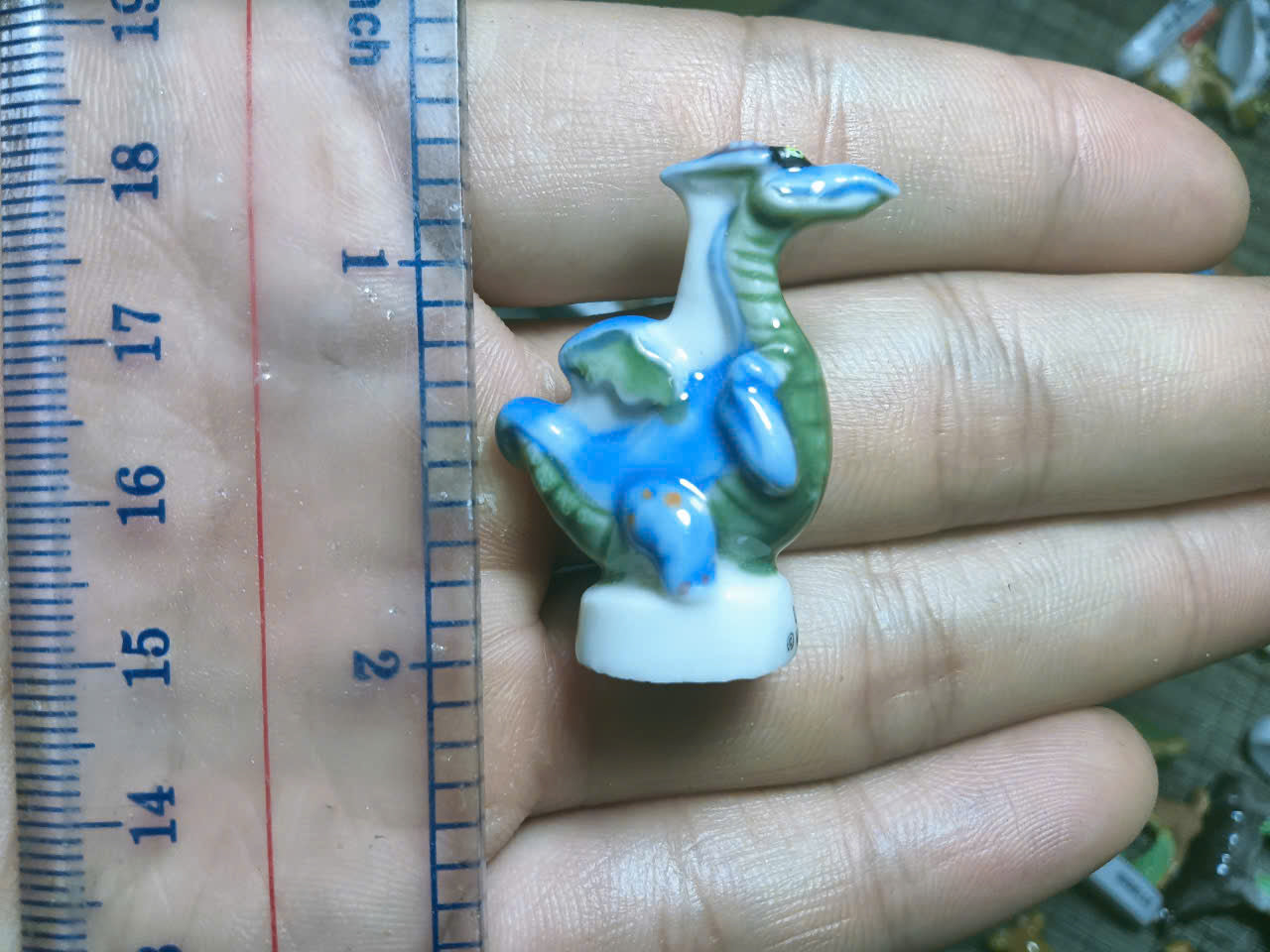 French Fève Miniature Porcelain Figurine – Individual Collectible L'Ocelot, Muskox Boeuf Musqué, Bison, Escargot Snail & Limousin Cow King Cake Charm