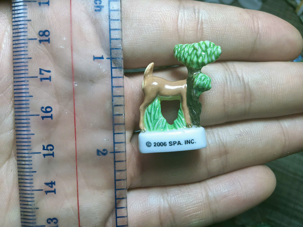French Fève Miniature Porcelain Figurine – Individual Collectible L'Ocelot, Muskox Boeuf Musqué, Bison, Escargot Snail & Limousin Cow King Cake Charm