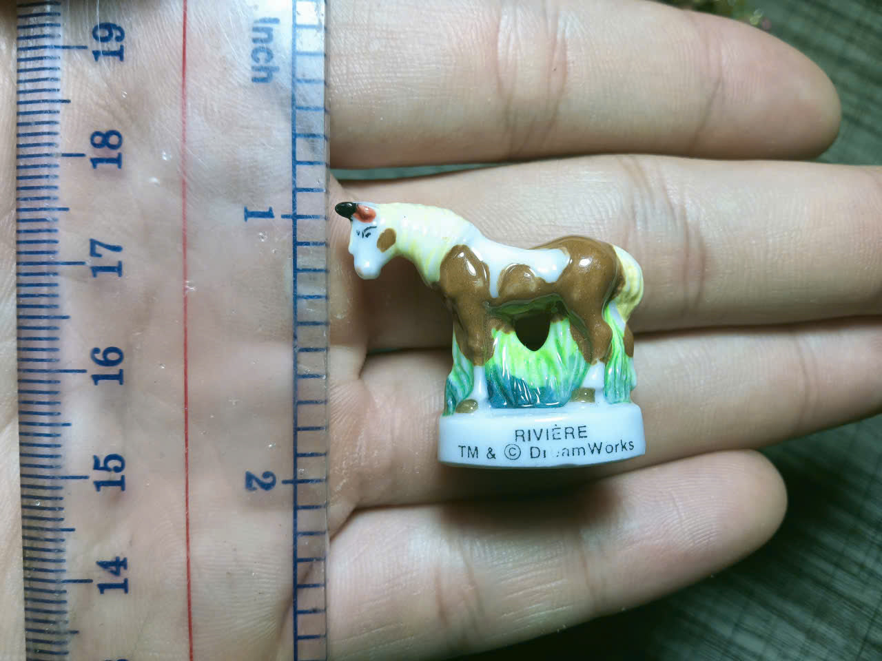 French Fève Miniature Porcelain Figurine – Individual Collectible Arabian Horse, Norwegian Pony, Lucky Luke Jolly Jumper & Unicorn King Cake Charm