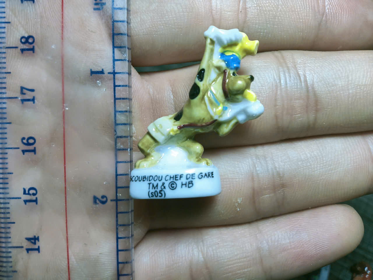 French Fève Miniature Porcelain Figurine – Individual Collectible Scooby-Doo, Boule & Bill, Disney Cocker Spaniel King Cake Charm
