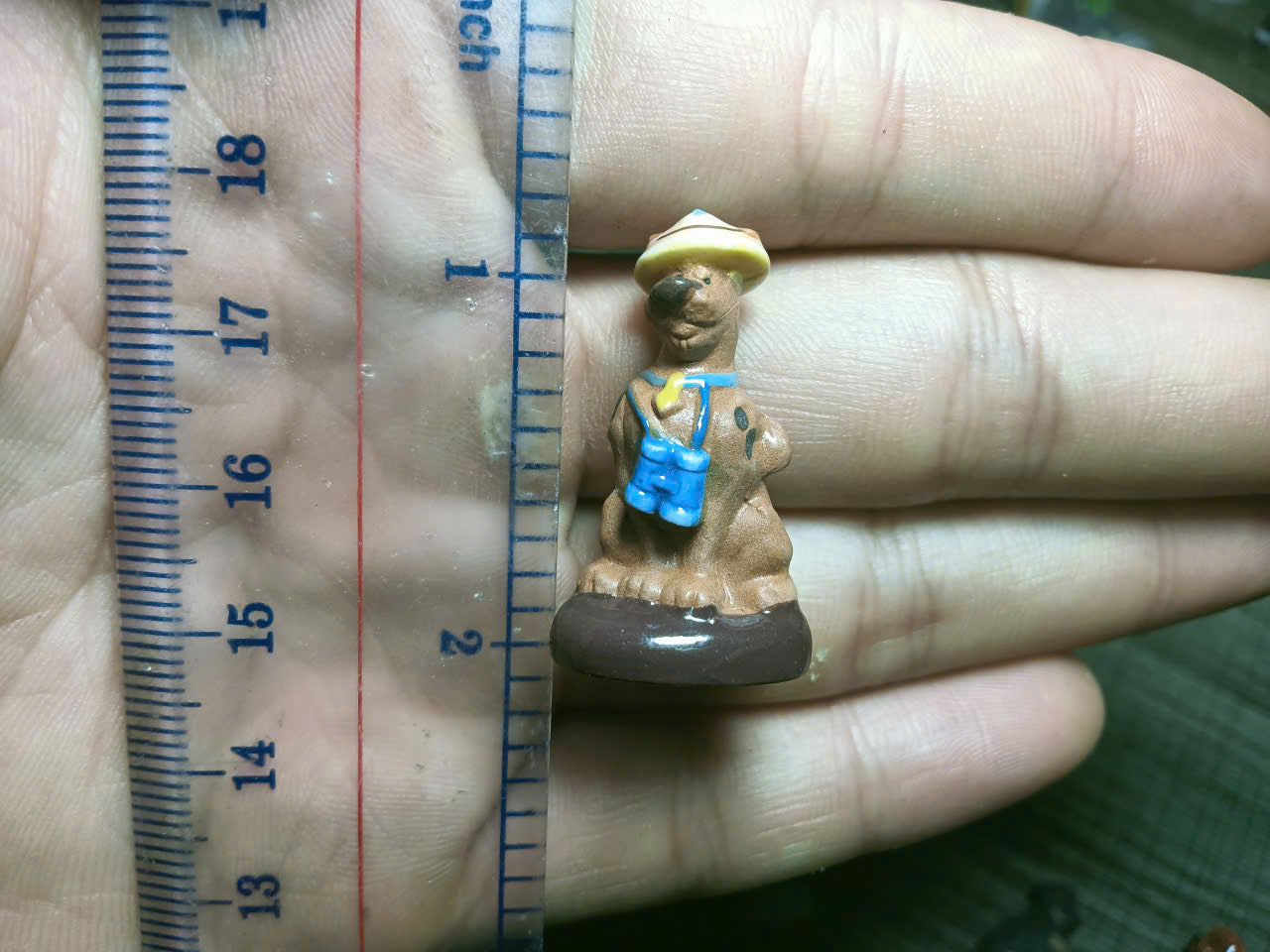 French Fève Miniature Porcelain Figurine – Individual Collectible Scooby-Doo, Boule & Bill, Disney Cocker Spaniel King Cake Charm