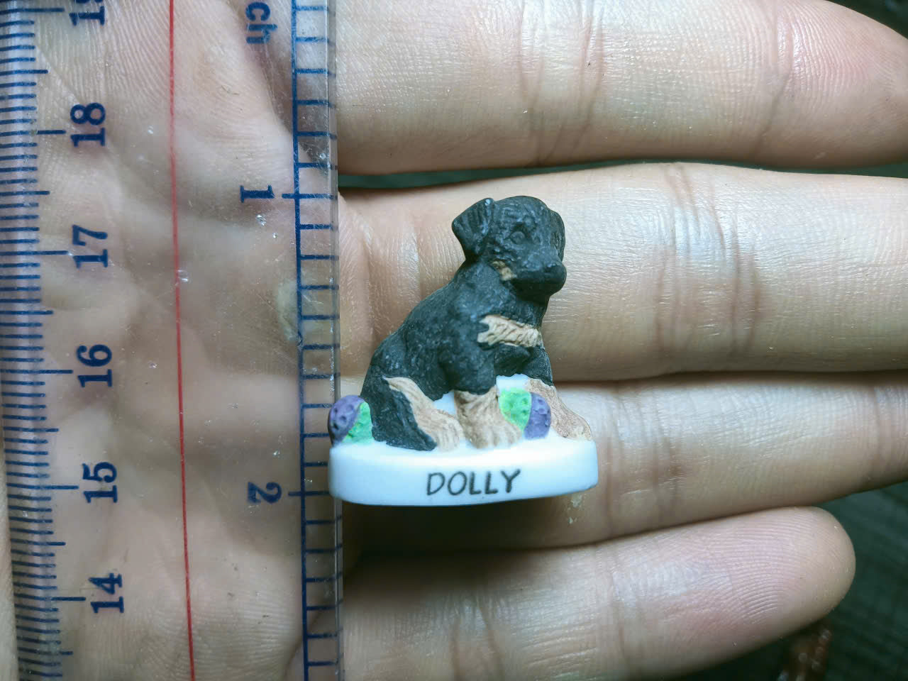 French Fève Miniature Porcelain Figurine – Individual Collectible Scooby-Doo, Boule & Bill, Disney Cocker Spaniel King Cake Charm