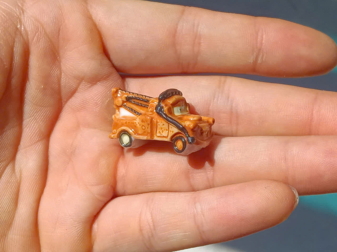 Disney Pixar Cars Ceramic Feves - Vintage Porcelain Figurines (Choose Your Character)