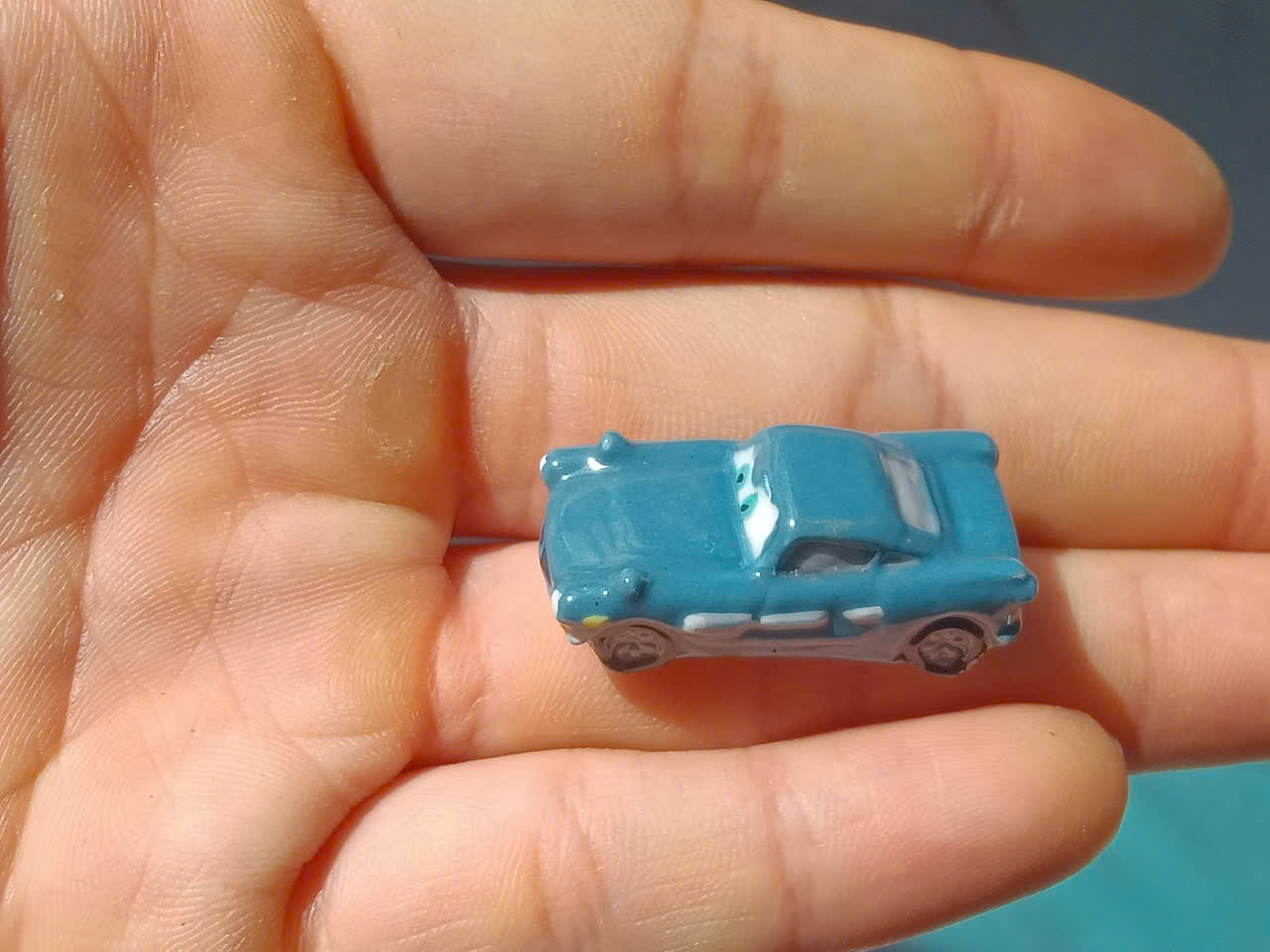Disney Pixar Cars Ceramic Feves - Vintage Porcelain Figurines (Choose Your Character)