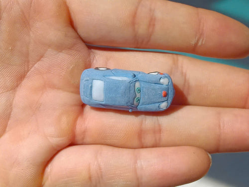 Disney Pixar Cars Ceramic Feves - Vintage Porcelain Figurines (Choose Your Character)