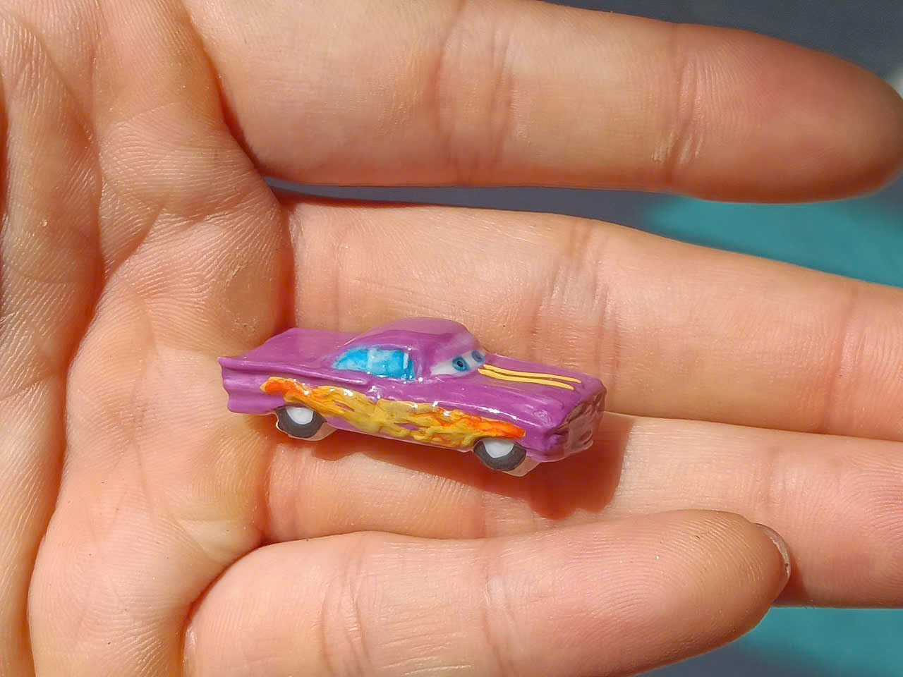 Disney Pixar Cars Ceramic Feves - Vintage Porcelain Figurines (Choose Your Character)
