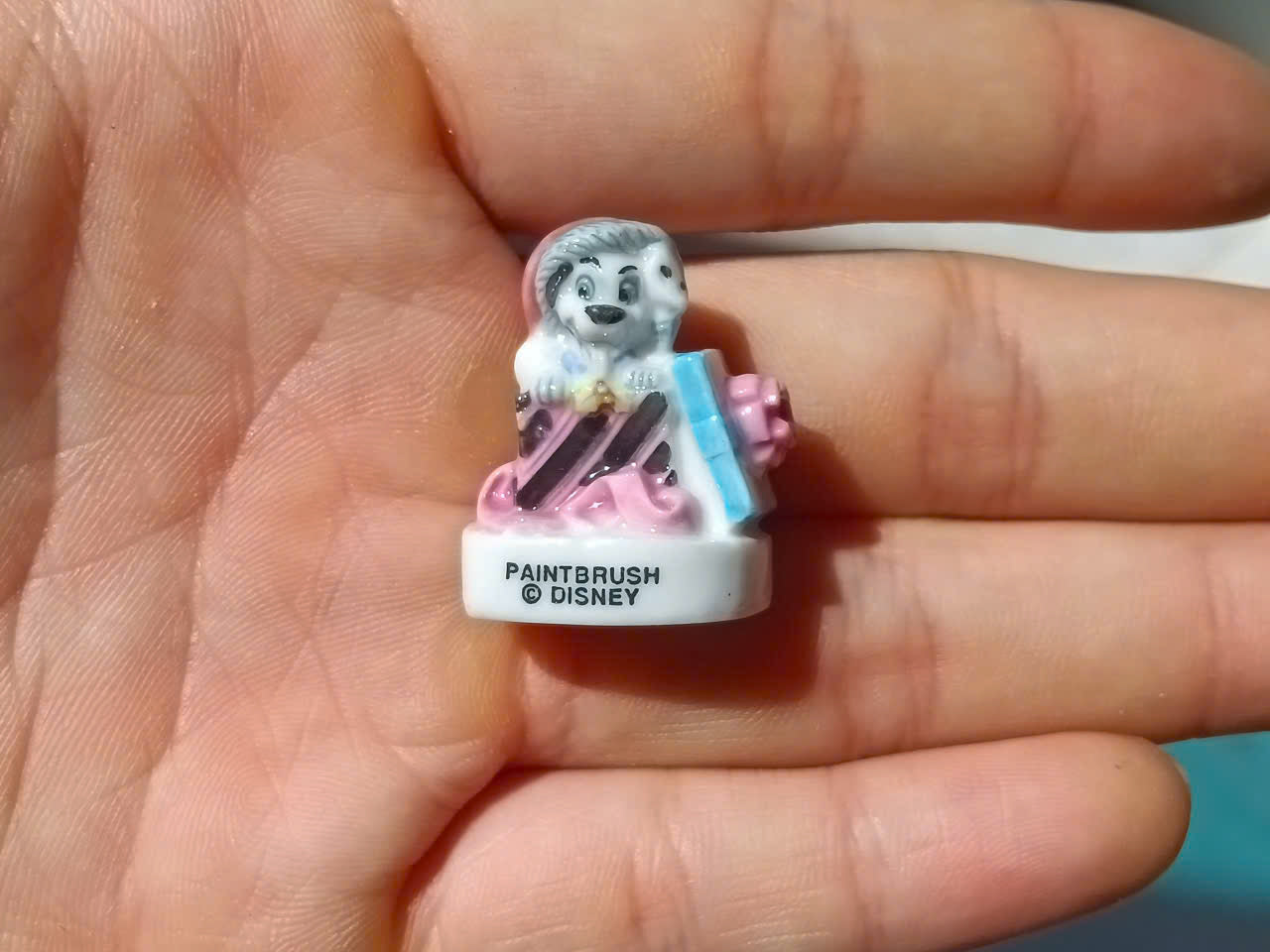 Disney 101 Dalmatians Vintage Porcelain Feves - Collectible Ceramic Figurines (Choose Your Character)
