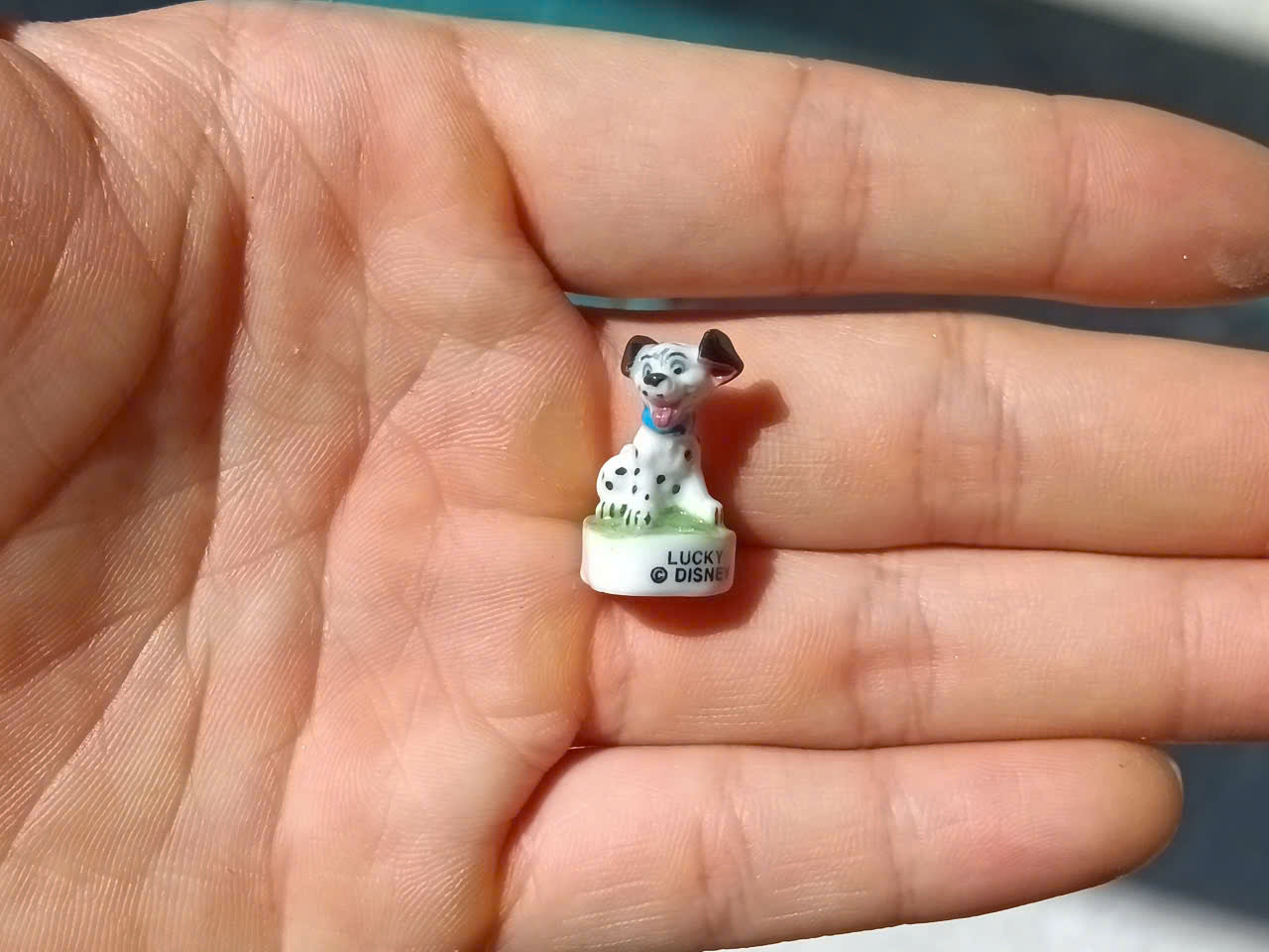 Disney 101 Dalmatians Vintage Porcelain Feves - Collectible Ceramic Figurines (Choose Your Character)