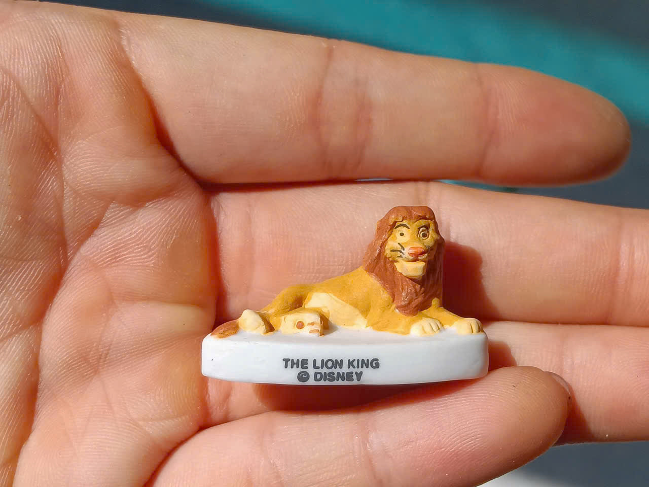 Disney The Lion King Vintage Porcelain Feves - Collectible Ceramic Figurines (Choose Your Character)