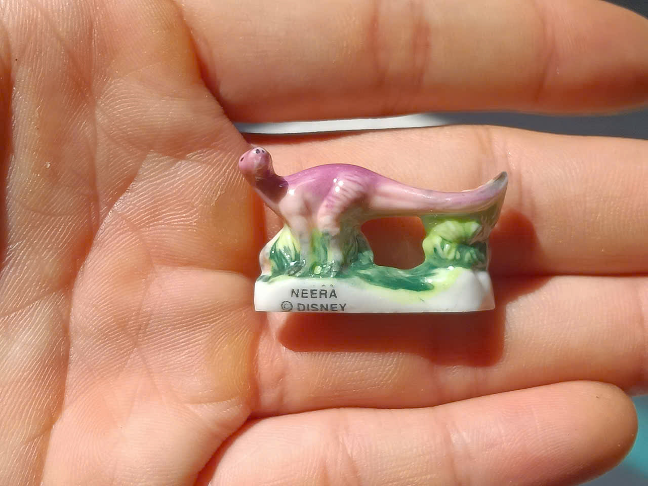 Disney Dinosaur 2000 Vintage Porcelain Feves - Collectible Ceramic Figurines (Choose Your Character)