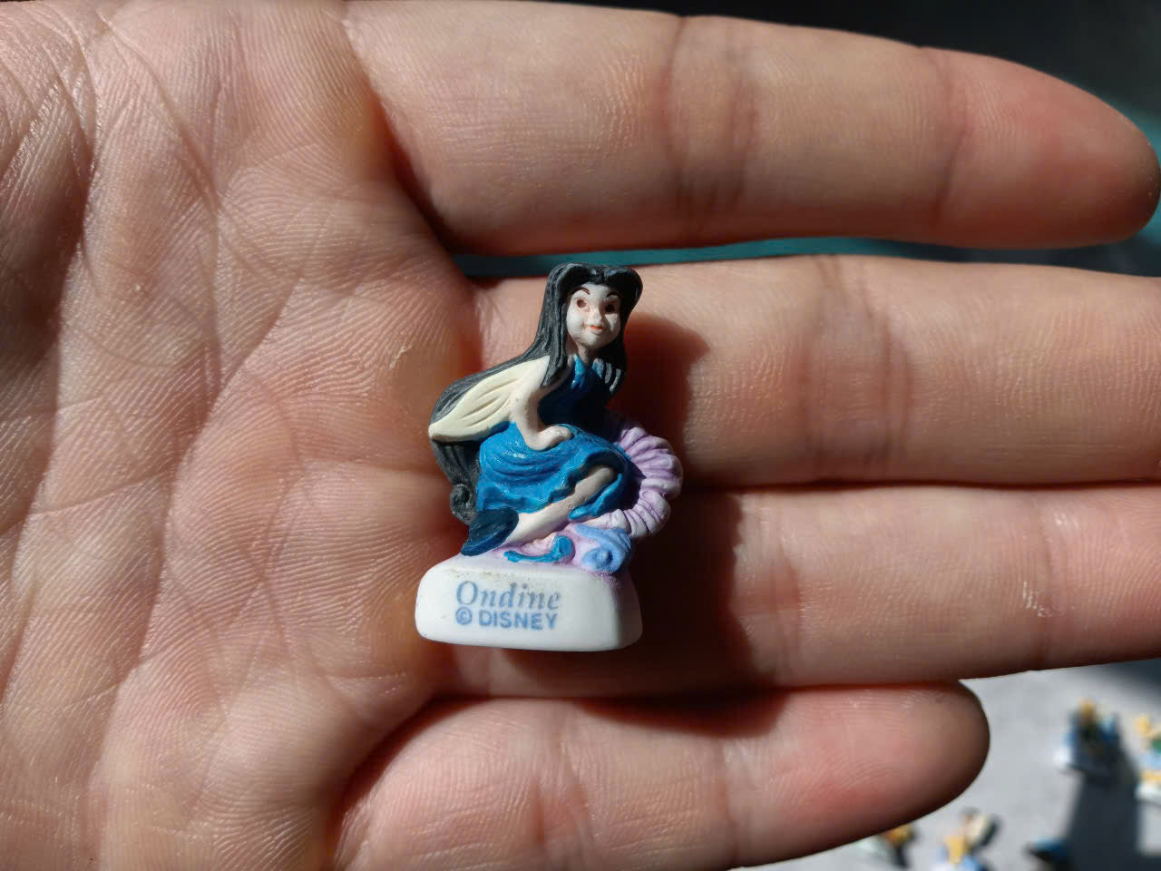 Disney Fairies Tinker Bell Vintage Porcelain Feves - Collectible Ceramic Figurines (Choose Your Character)