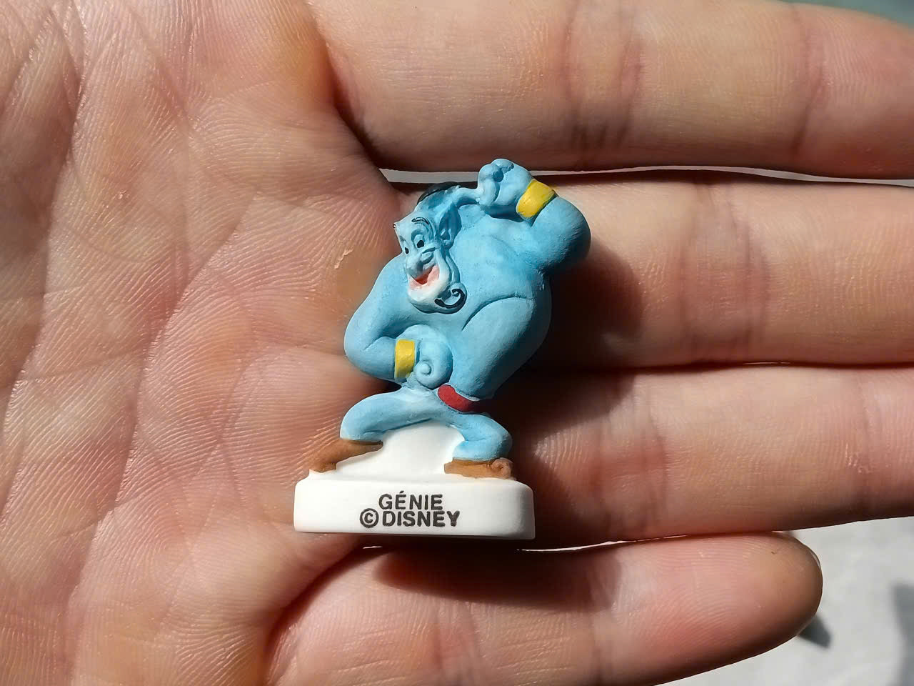 Disney Aladdin Vintage Porcelain Feves - Collectible Ceramic Figurines (Choose Your Character)