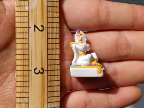 Disney Aladdin Vintage Porcelain Feves - Collectible Ceramic Figurines (Choose Your Character)