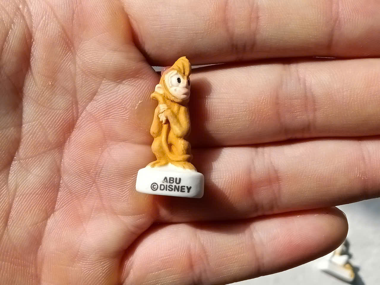 Disney Aladdin Vintage Porcelain Feves - Collectible Ceramic Figurines (Choose Your Character)