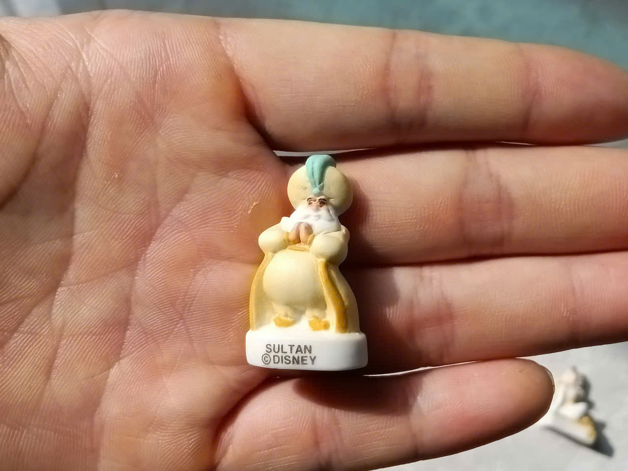 Disney Aladdin Vintage Porcelain Feves - Collectible Ceramic Figurines (Choose Your Character)