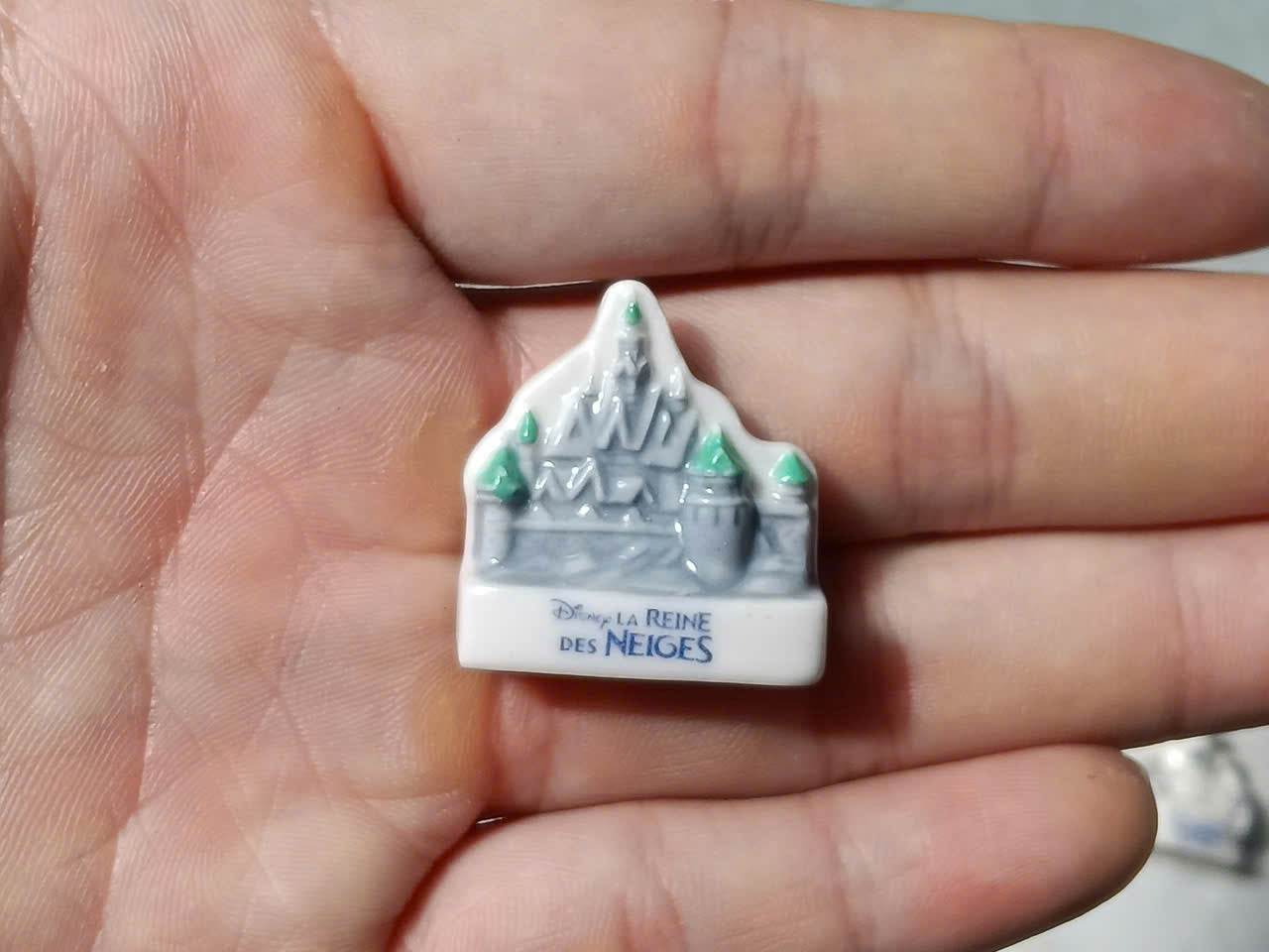 Disney Frozen La Reine des Neiges Vintage Porcelain Feves - Collectible Ceramic Figurines
