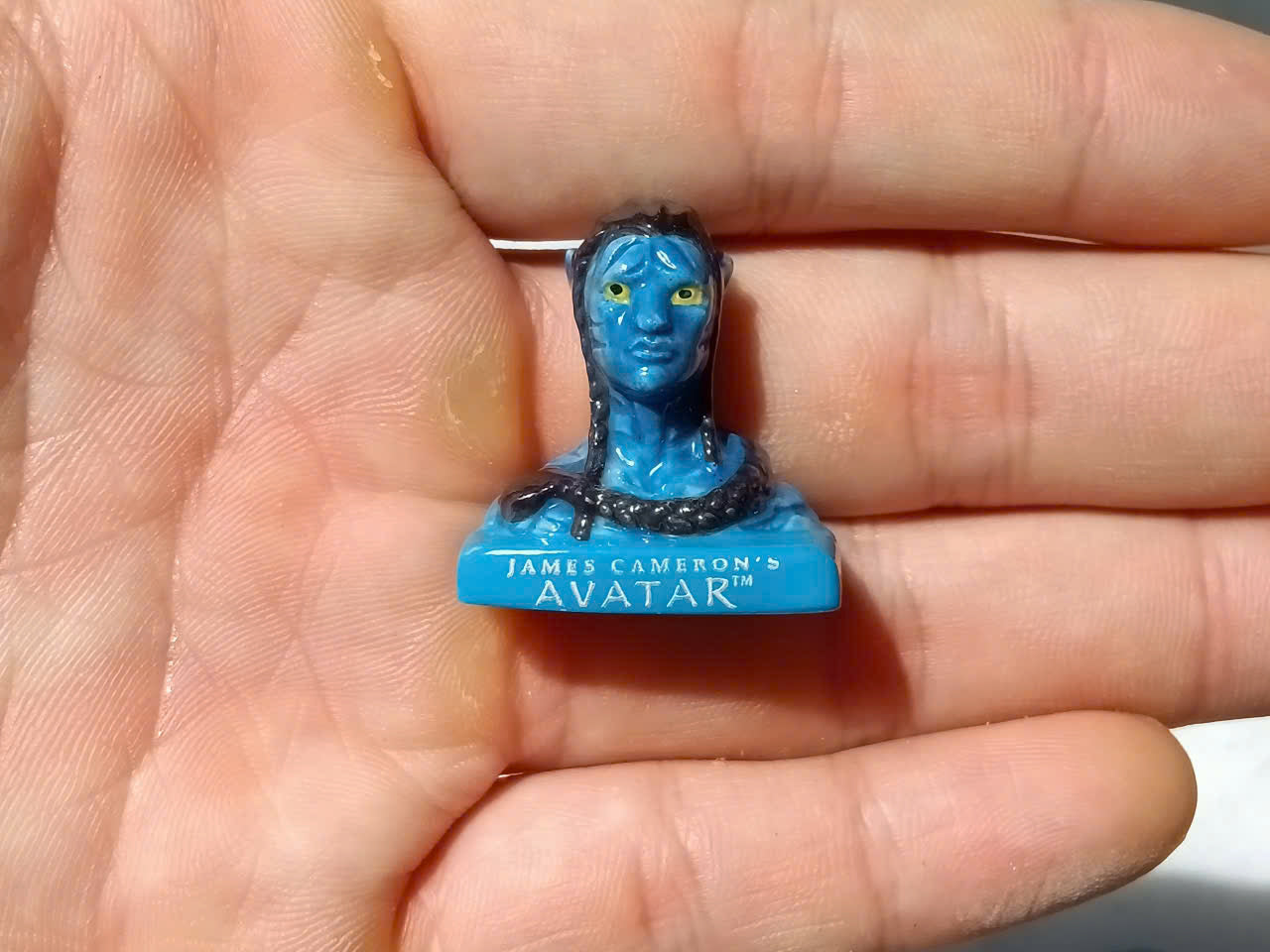 French Porcelain Fèves Vintage James Cameron's AVATAR Movie Figurines – Miniature Ceramic Na'vi Jake Sully Neytiri Charms