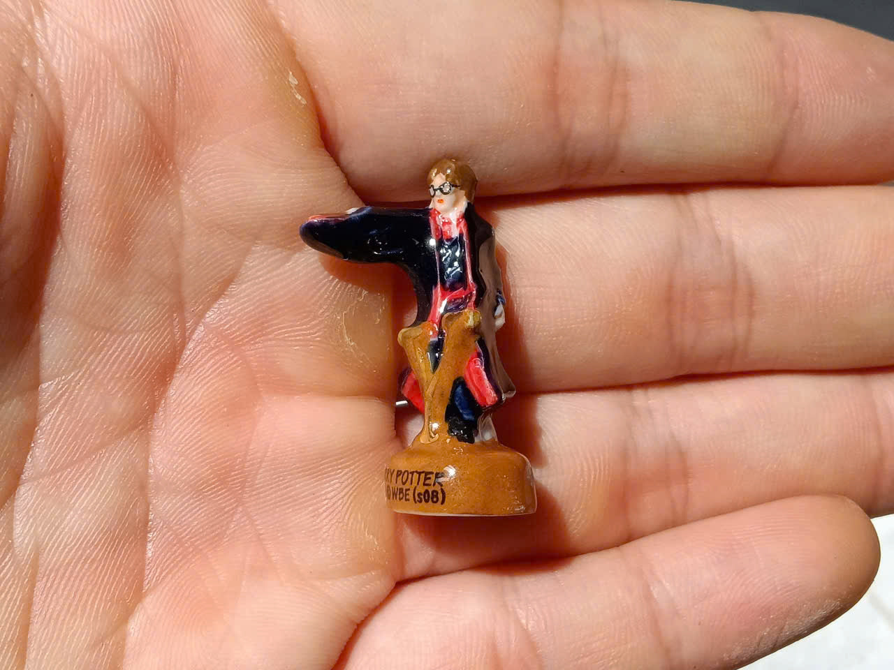 French Porcelain Fèves Vintage Harry Potter Figurines – Miniature Ceramic Wizarding World Letter Charms Hermione Ron Hagrid