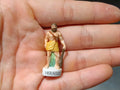 French Porcelain Fèves Vintage Greek Mythology Gods Figurines – Miniature Ceramic Zeus Poseidon Athena Hades Charms