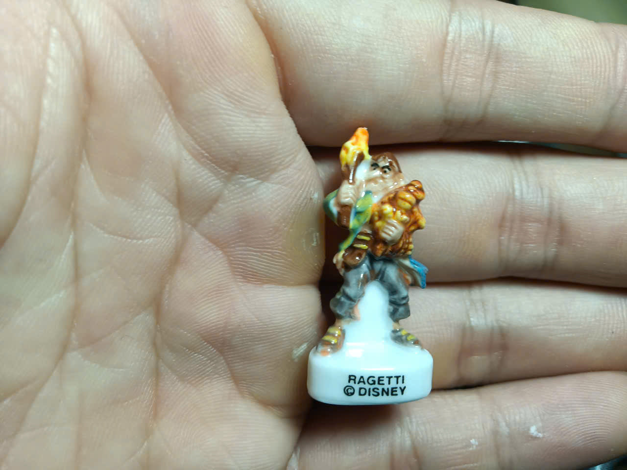 French Porcelain Fèves Vintage Pirates of the Caribbean Figurines – Miniature Ceramic Disney Charms Jack Sparrow Davy Jones Barbossa