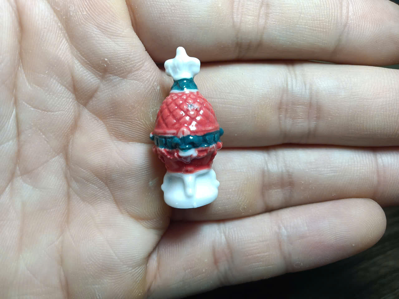 French Porcelain Fèves Vintage Imperial Fabergé Easter Eggs Figurines – Miniature Ceramic Charms Ornamental Jewel Eggs
