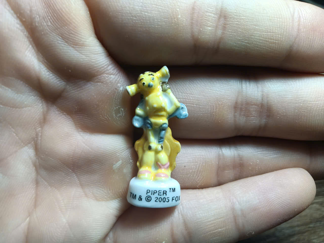 French Porcelain Fèves Vintage Robots Movie 2005 Figurines – Miniature Ceramic Charms Rodney Copperbottom Fender Bigweld Cappy