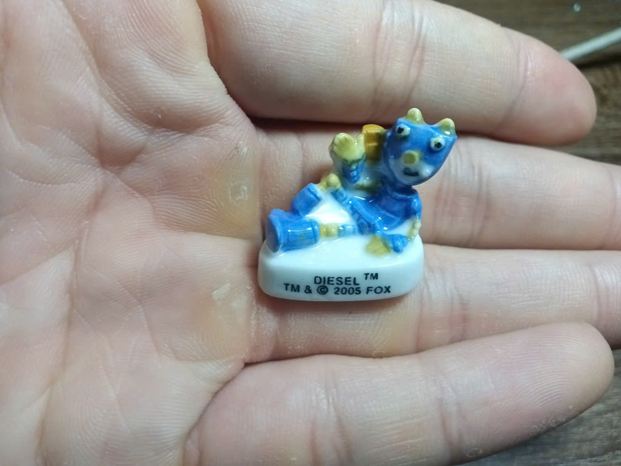 French Porcelain Fèves Vintage Robots Movie 2005 Figurines – Miniature Ceramic Charms Rodney Copperbottom Fender Bigweld Cappy