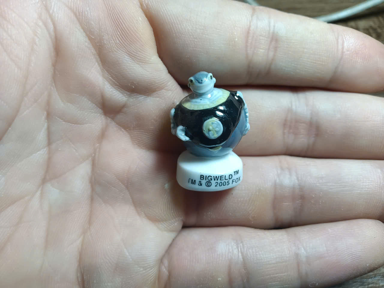 French Porcelain Fèves Vintage Robots Movie 2005 Figurines – Miniature Ceramic Charms Rodney Copperbottom Fender Bigweld Cappy