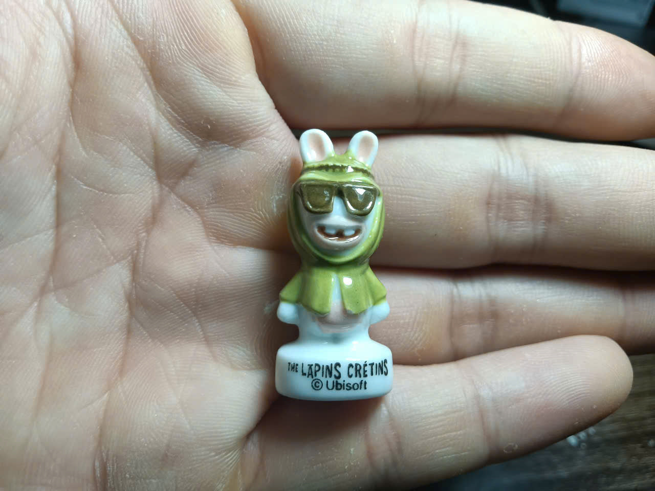 French Porcelain Fèves Vintage Raving Rabbids Around The World Figurines – Miniature Ceramic Charms Les Lapins Crétins Ubisoft