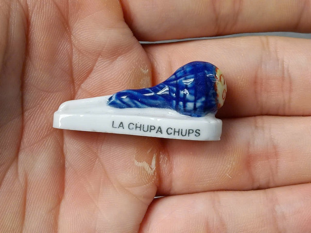 French Porcelain Fèves Vintage Miniature Food & Desserts – Ceramic Charms Pastry Chocolate Bread Chupa Chups (Bản sao)