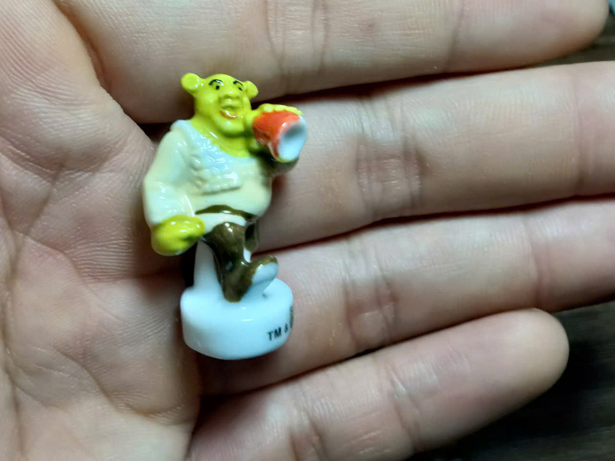 Shrek Fève — Porcelain Miniature (Choose Your Character)