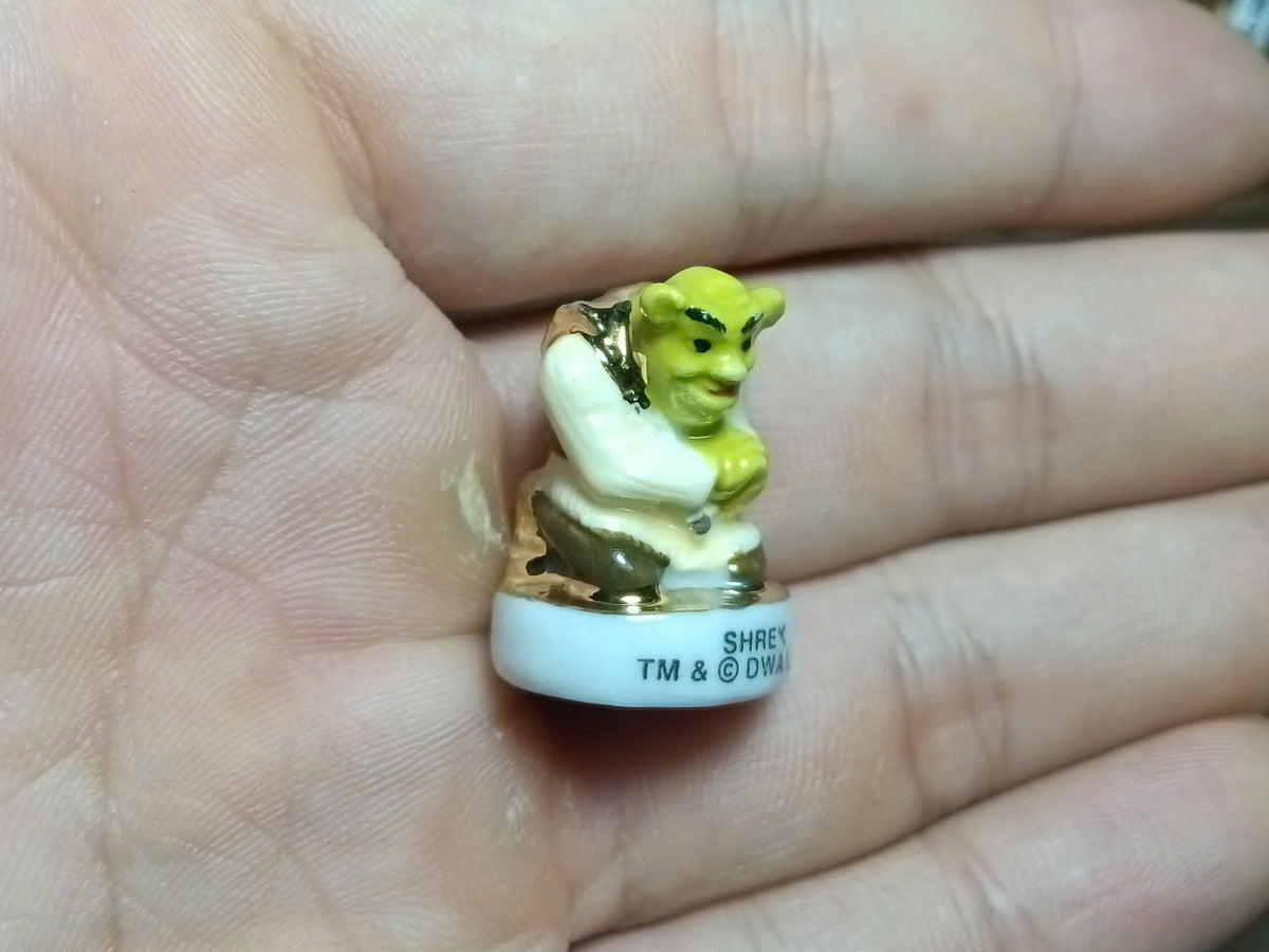 Shrek Fève — Porcelain Miniature (Choose Your Character)