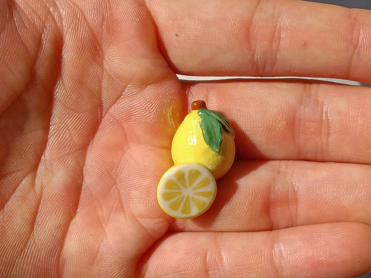 Fruit Fève Porcelain Miniature — Choose Your Character